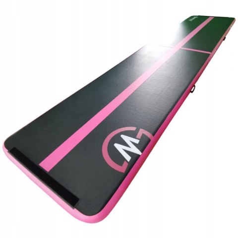 Master AirTrack Dmuchana Mata Gimnastyczna MASTER 500 x 100 x 10 cm Black-Pink