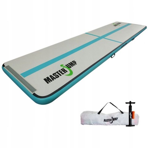 Master AirTrack Dmuchana Mata Gimnastyczna MASTER S-Pro 400 x 100 x 10 cm Grey-Teal