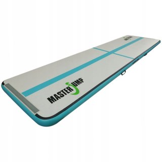 Master AirTrack Dmuchana Mata Gimnastyczna MASTER S-Pro 400 x 100 x 10 cm Grey-Teal