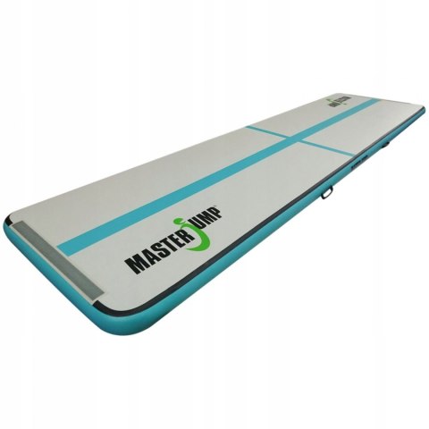 Master AirTrack Dmuchana Mata Gimnastyczna MASTER S-Pro 400 x 100 x 10 cm Grey-Teal