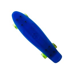 Master Deskorolka Mini Longboard - niebieska