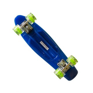 Master Deskorolka Mini Longboard - niebieska