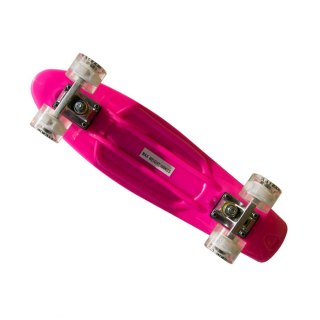 Master Deskorolka Mini Longboard - różowa