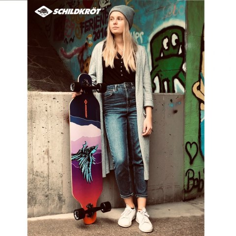 SCHILDKROT Deskorolka Longboard SCHILDKROT 41" God Feather