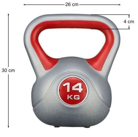 Master Kettlebell Winylowy Hantla 14 kg