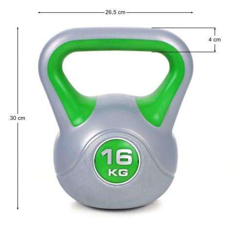 Master Kettlebell Winylowy Hantla 16 kg