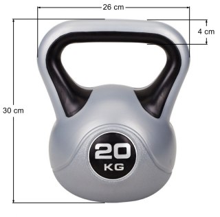 Master Kettlebell Winylowy Hantla 20 kg