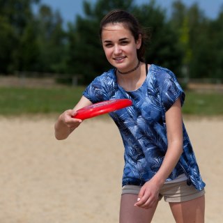 SCHILDKROT Frisbee Dysk do Rzucania SCHILDKROT Speeddisc Basic Red