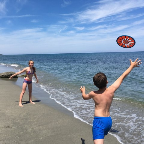 SCHILDKROT Frisbee Neoprenowy Dysk do Rzucania SCHILDKROT Green