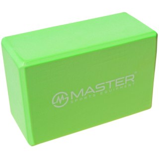 Master Kostka Klocek do Jogi MASTER Green 23 x 15 x 10 cm