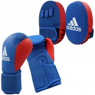 Adidas Zestaw Bokserski ADIDAS dla Dzieci Rękawice 6 oz Tarcze Łapy Trenera