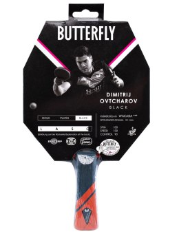 Butterfly Rakietka do Tenisa Stołowego BUTTERFLY Dimitrij Ovtcharov Black