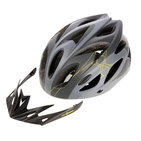 MTW291 SZARO-CZARNY ROZM. L (55-61CM) KASK NILS EXTREME