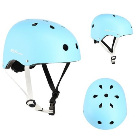 MTW001 NIEBIESKI ROZM. M(55-58CM) KASK NILS EXTREME