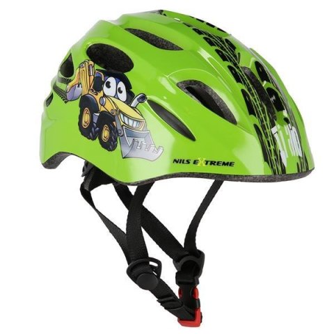 MTW01 LED ZIELONY ROZM. XS (43-49 cm) KASK NILS EXTREME