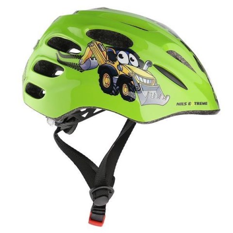 MTW01 LED ZIELONY ROZM. XS (43-49 cm) KASK NILS EXTREME