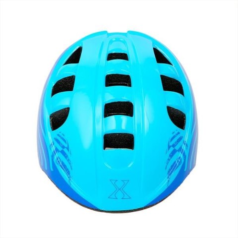 MTW08 NIEBIESKI ROZM. XS (47-56CM) KASK DZIECIĘCY NILS EXTREME