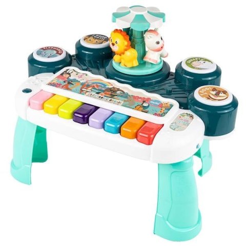 Stolik edukacyjny z pianinkiem Lew