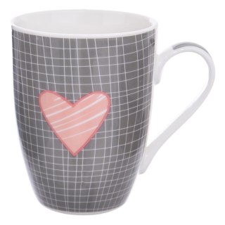 Grupa Orion Sp. z o.o. 2 KUBKI PORCELANOWE DEKOR W SERCA DO KAWY HERBATY