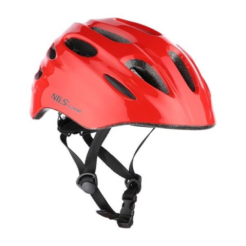 MTW01 LED KASK CZERWONY ROZM. XXS (42-48 cm) NILS EXTREME