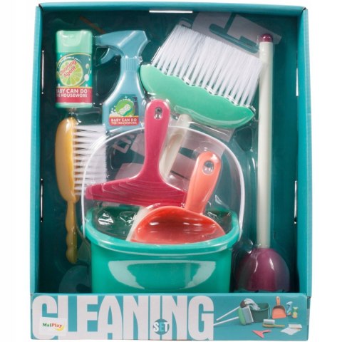 Zestaw do sprzątania 10 elementow