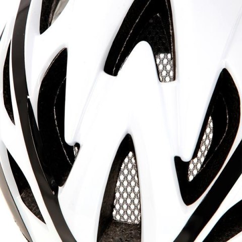 MTW210 BIAŁO-CZARNY ROZM. L (59-65CM) KASK NILS EXTREME