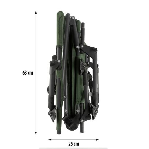 NC1802 FOTEL WĘDKARSKI Z PODNÓŻKIEM NILS CAMP
