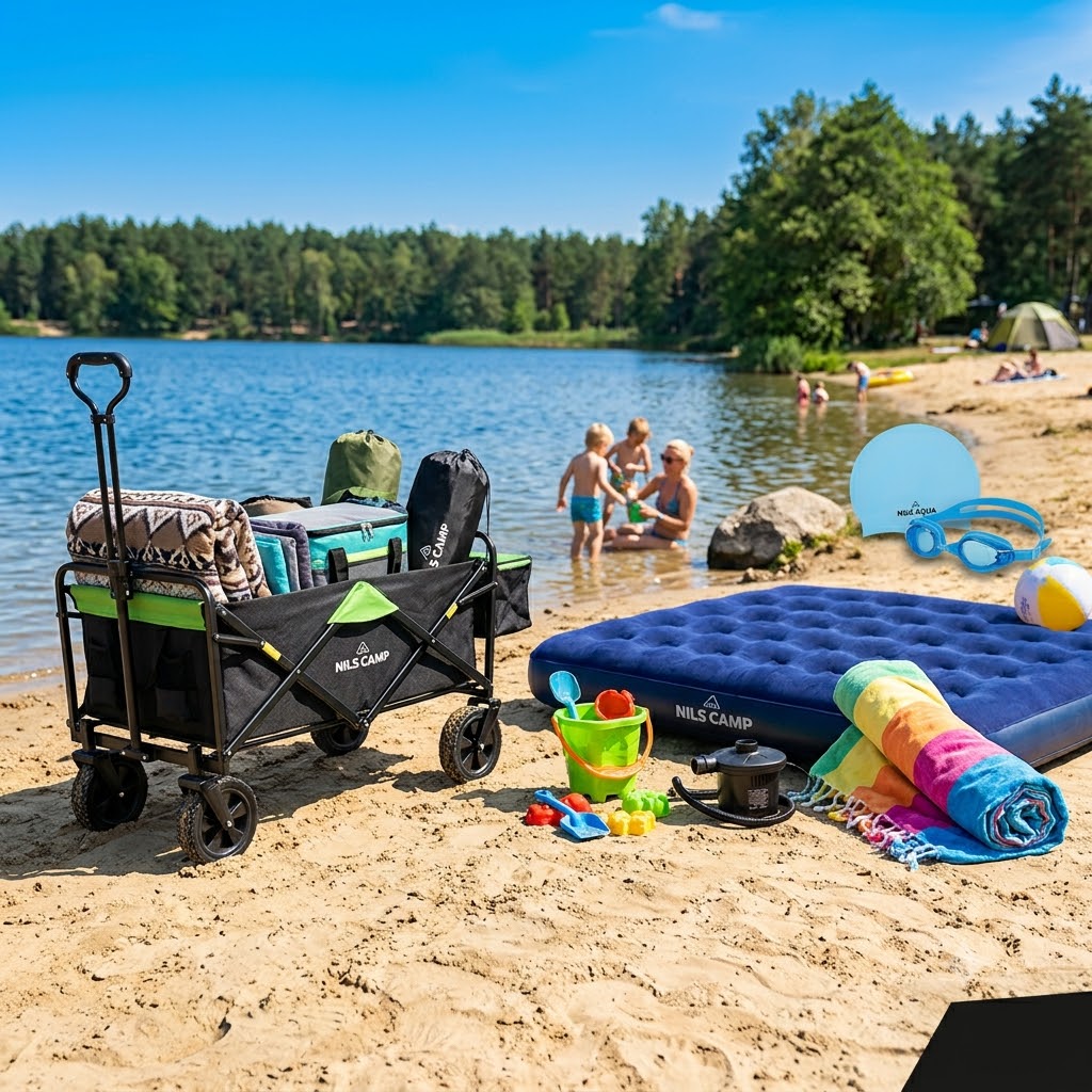 Weekend nad wodą – jak zorganizować idealny wypad na plażę i biwak?