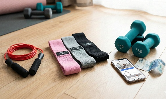 🚀 Kryzys Styczniowy? Nie Rezygnuj! 3 Tanie Akcesoria Fitness do 100 zł, które Podkręcą Twój Domowy Trening i Spalanie Kalorii. Skakanka, Gumy Mini Band i Obciążniki na Kostki – Mały Wydatek, Wielki Efekt! 💰