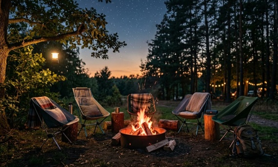 🔥 Wieczór w Plenerze: Jak Przygotować Idealną Strefę Relaksu przy Ognisku lub Grillu?